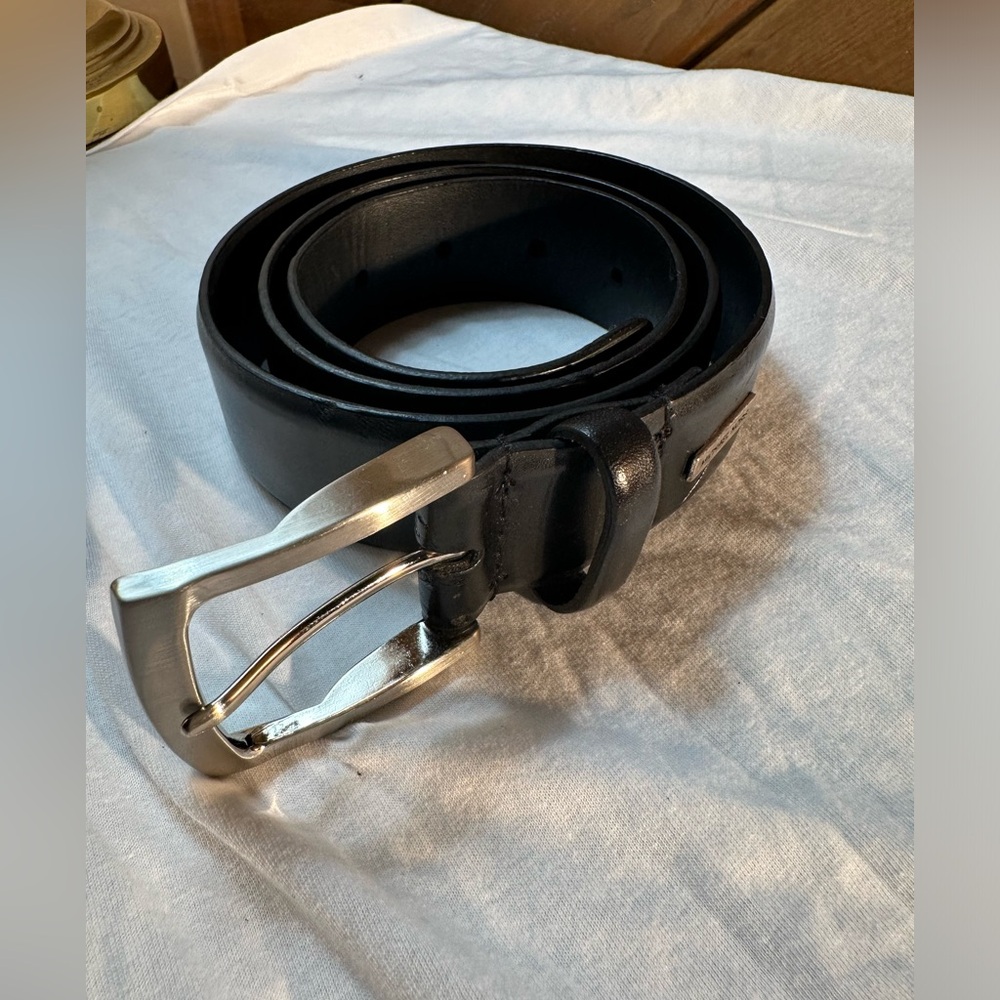 Michael Kors size 32 genuine Black leather belt asking $30
